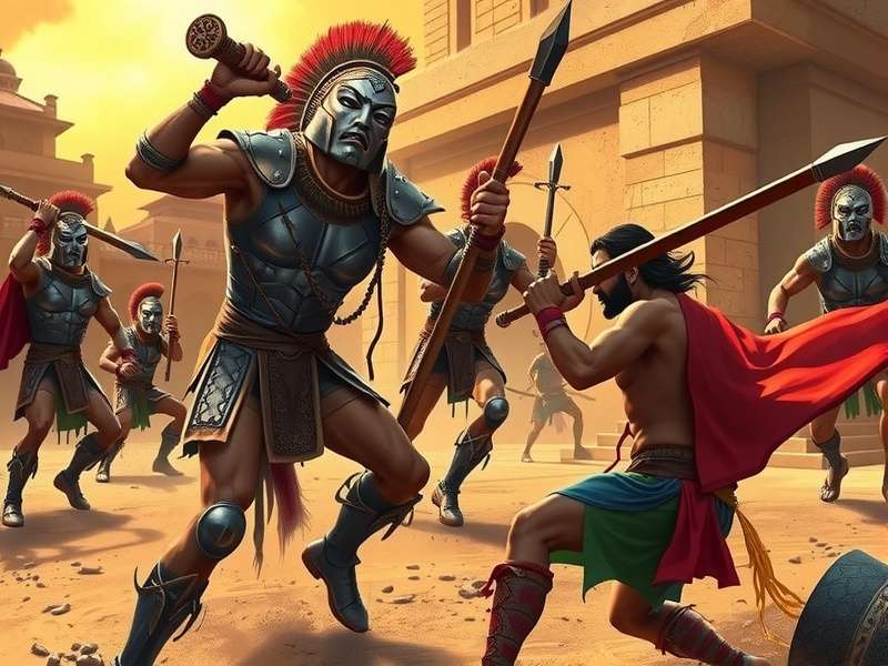 Indian Industrial Invader Gladiator players